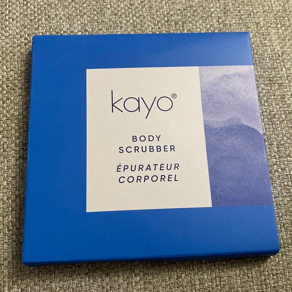 Kayo body scrubber. Brand new